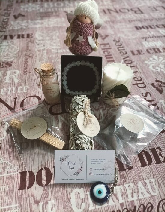 Coffret Harmonie & Amour  Quartz Rose